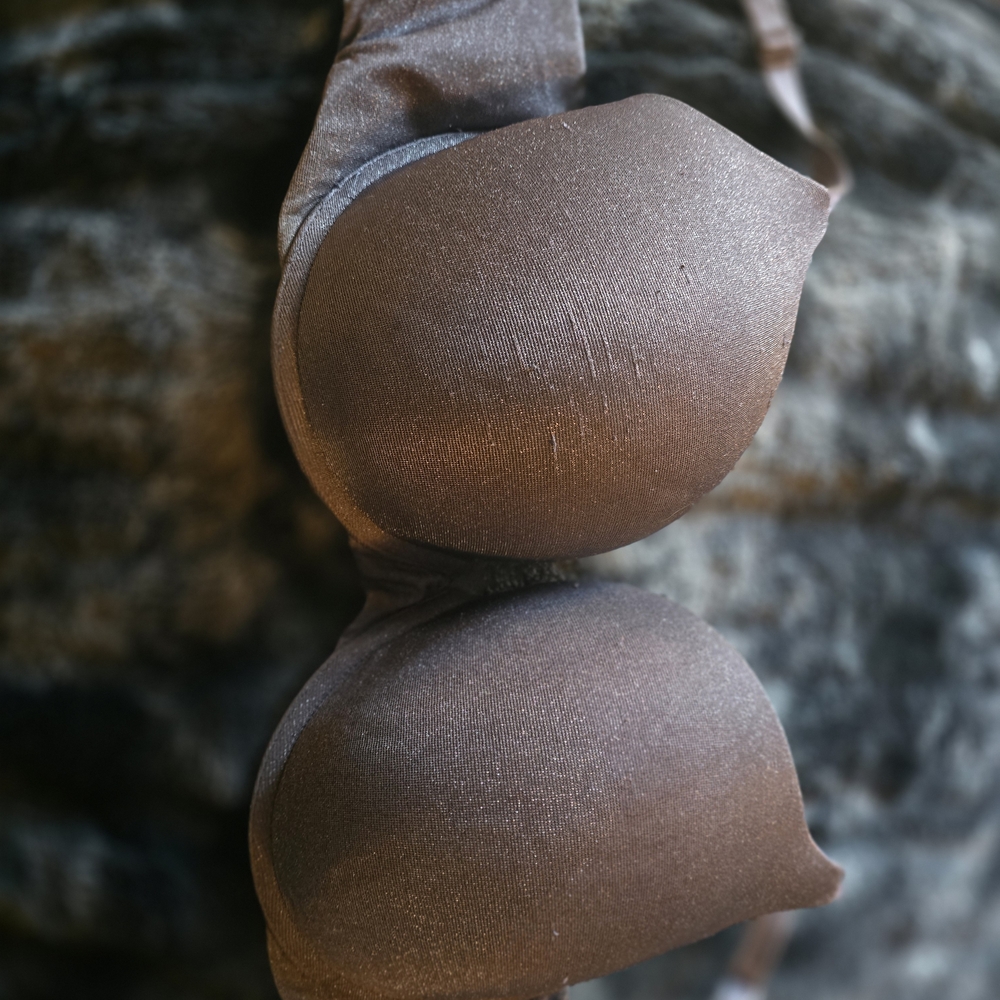 Victorias Secret Shimmering Silver Body By Victoria Bra